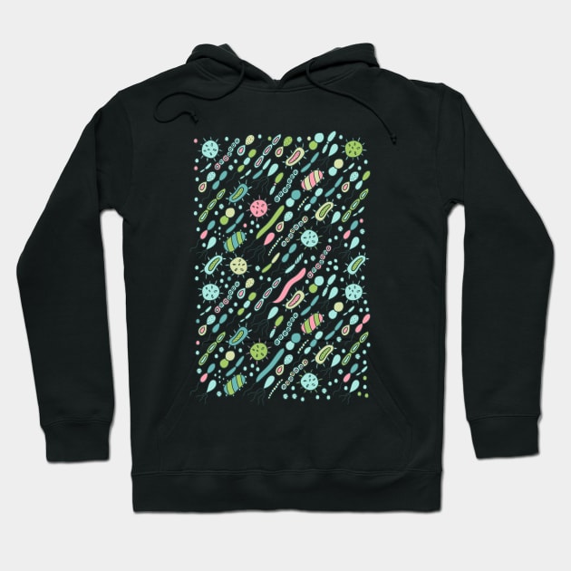 Microbes Hoodie by kostolom3000